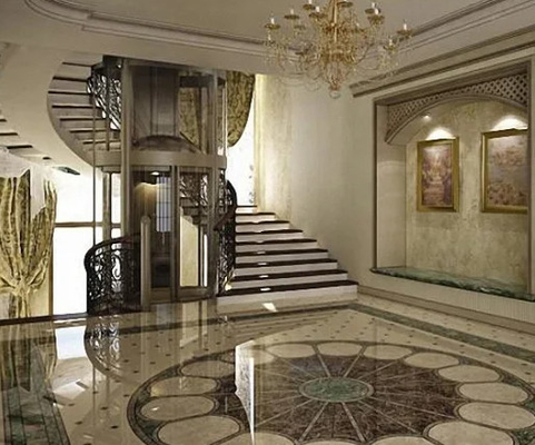 फ़ूजी आईएसओ 9 001 पैनोरमिक लिफ्ट 12 व्यक्ति कोई पिट लिफ्ट नहीं: