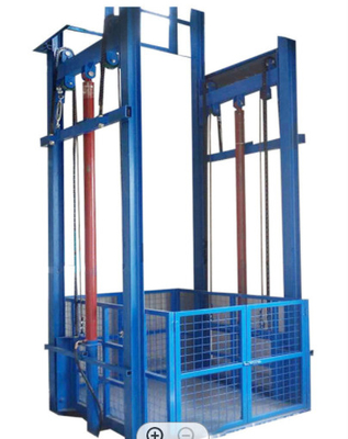 500KG छोटा हाइड्रोलिक लिफ्ट 7500mm 0.25m/S कार्गो फ्रेट लिफ्ट