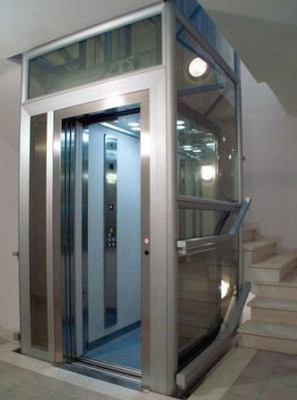3600KG हाइड्रोलिक लिफ्ट 0.4m / s 14m वाणिज्यिक यात्री लिफ्ट