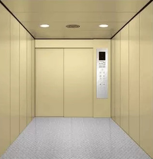 0.5m/s 2000KG कार्गो लिफ्ट घरों के लिए VVVF ड्राइव हैवी ड्यूटी