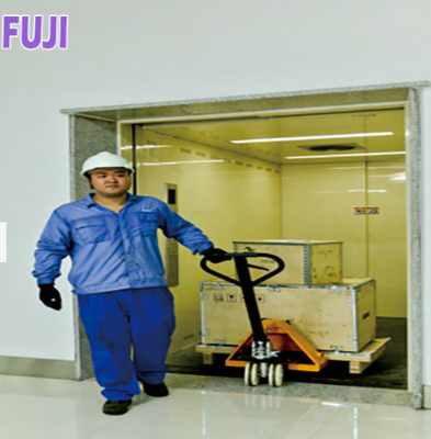 4KW 0.4m / s हाइड्रोलिक कार्गो लिफ्ट लिफ्ट ICP मशीन रूम कम