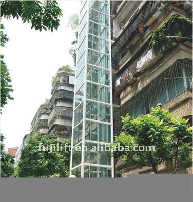 विला मशीन रूमलेस फ़ूजी 630 किग्रा लिफ्ट 380v