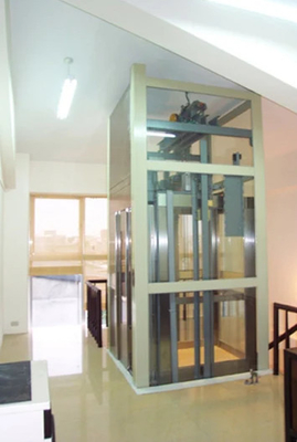 पीएम गियरलेस ट्रैक्शन एमआरएल लिफ्ट 1.0m/s 400KG 4 पैसेंजर लिफ्ट
